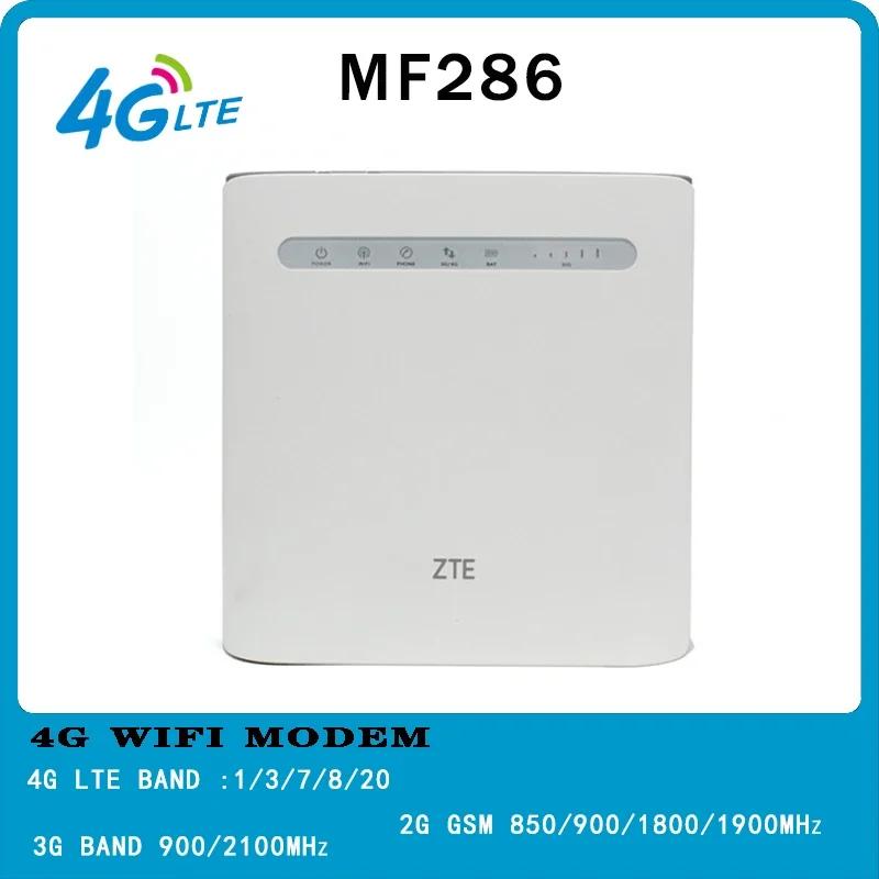 SIM ī  ִ 4G LTE , Cat 6  4G RJ45/RJ11  , ͸ ֽ  , ZTE CPE MF286